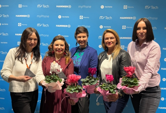 Kadra zarządzająca mPTech dzień kobiet