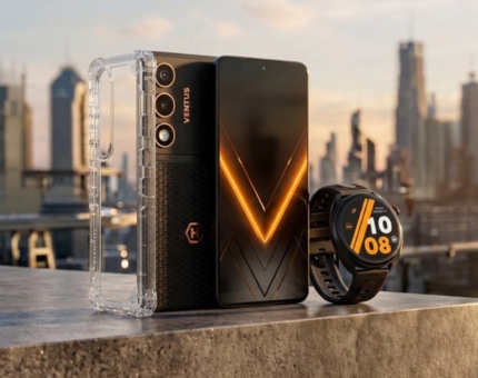 HAMMER VENTUS 5G i HAMMER WATCH VENTUS PRO na tle miasta